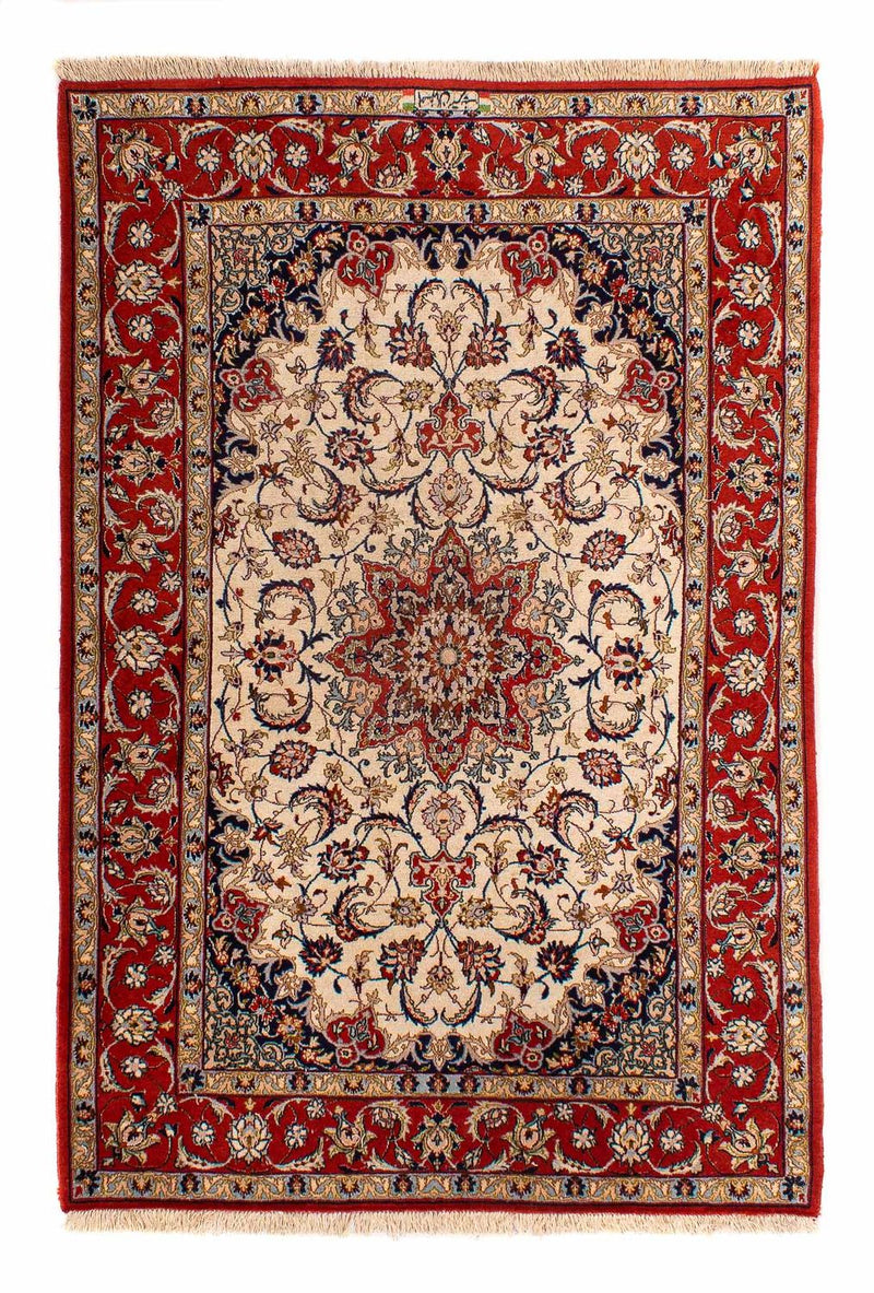 Tapis persan - Isfahan - Premium - 166 x 110 cm - beige
