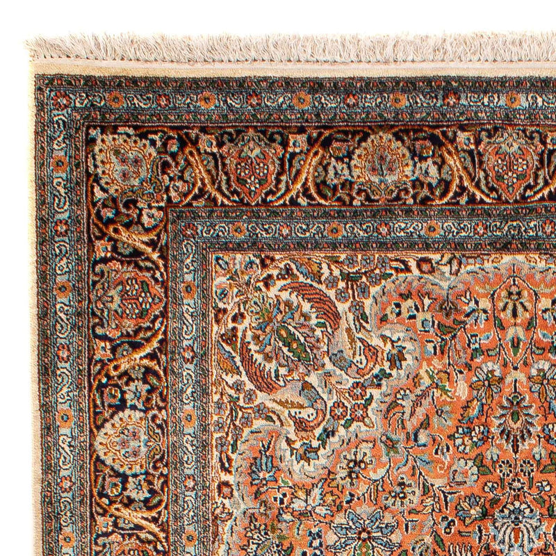 Tapis en soie - Soie du Cachemire - 182 x 121 cm - marron clair