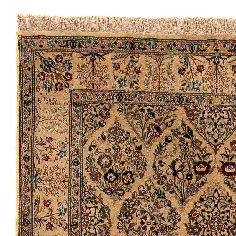 Tapis persan - Nain - Royal - 251 x 155 cm - marron clair