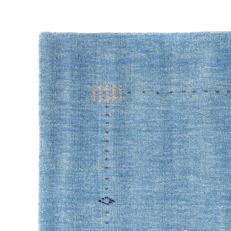 Tapis Gabbeh - Indus - 222 x 136 cm - bleu