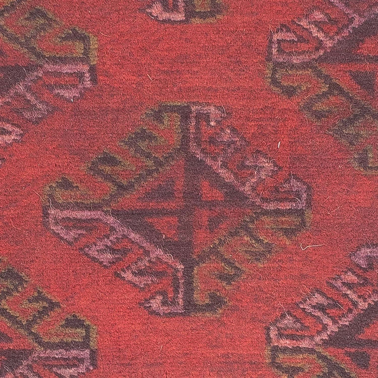 Orientteppich 84 x 66 cm - dunkelrot