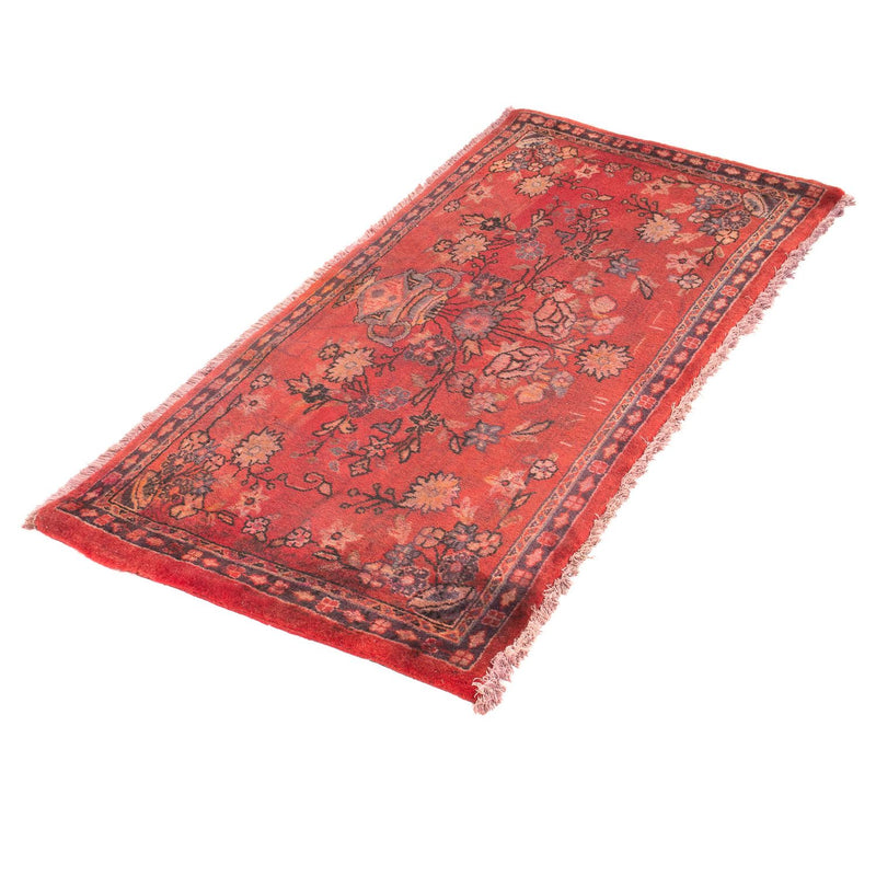 Tapis persan - Keshan - 115 x 55 cm - rouge clair