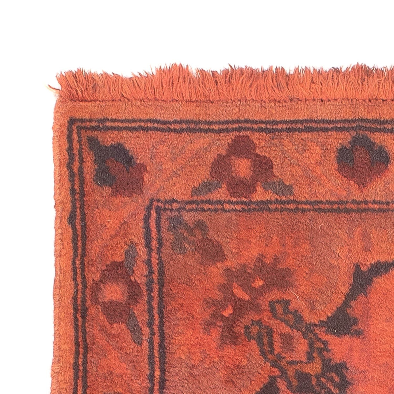 Orientteppich 80 x 58 cm - rost