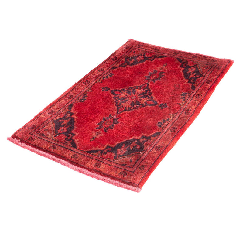 Tapis persan - Keshan - 94 x 60 cm - rouge foncé