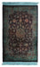 Orientteppich 130 x 76 cm - hellblau