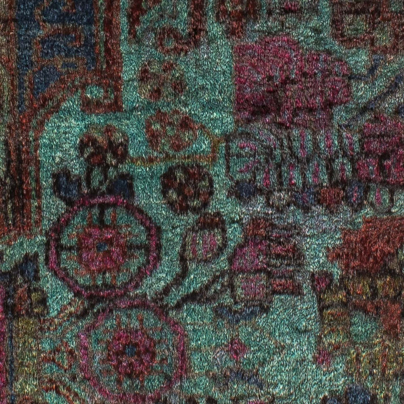 Tapis persan - Nomadic - 111 x 80 cm - bleu clair