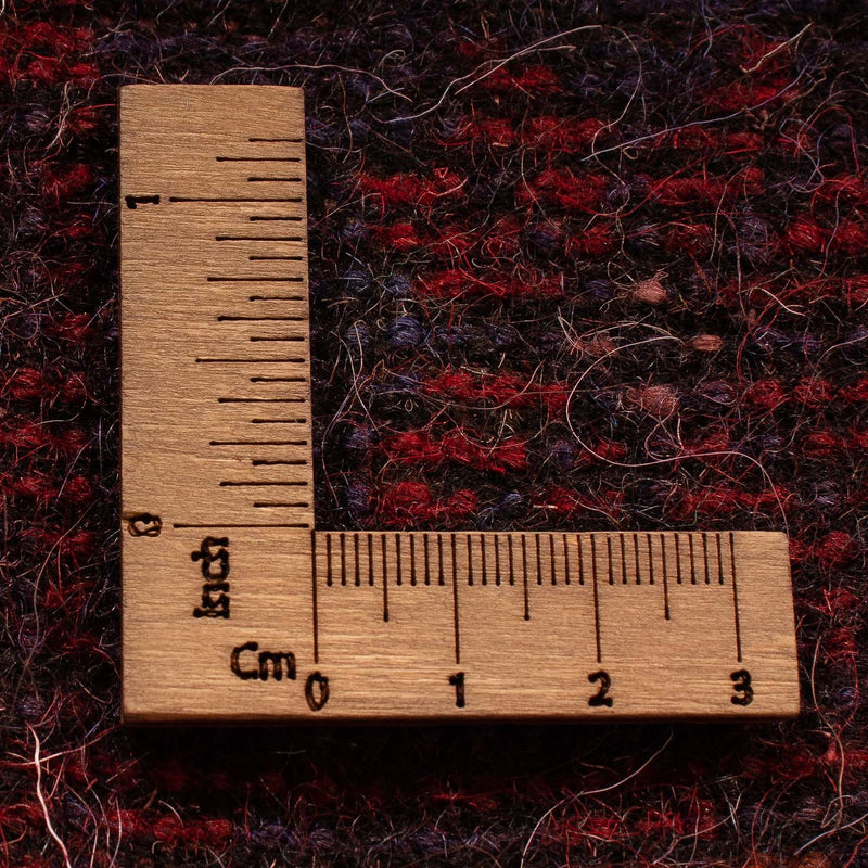 Orientteppich 125 x 87 cm - dunkelrot