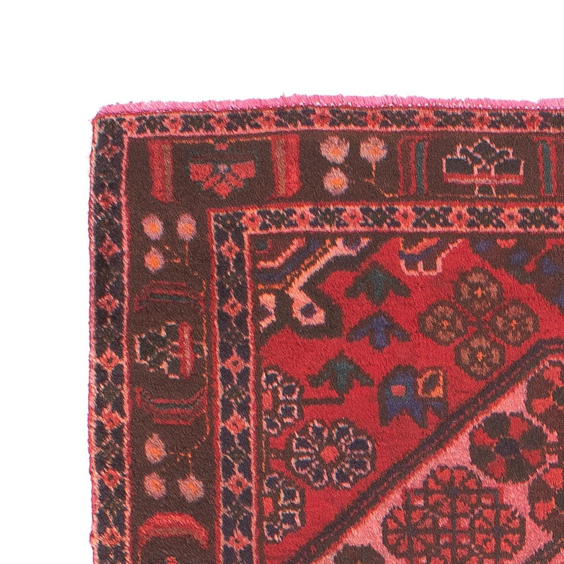 Tapis persan - Nomadic - 162 x 112 cm - rouge clair