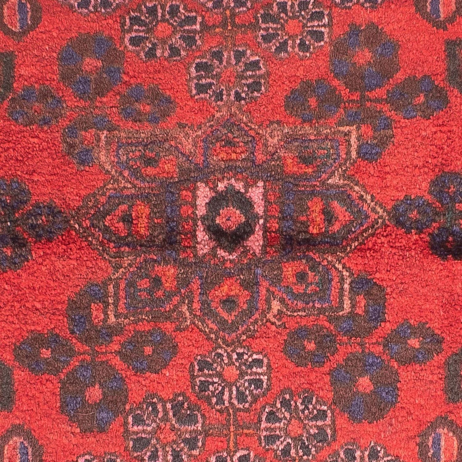 Tapis persan - Nomadic - 162 x 112 cm - rouge clair