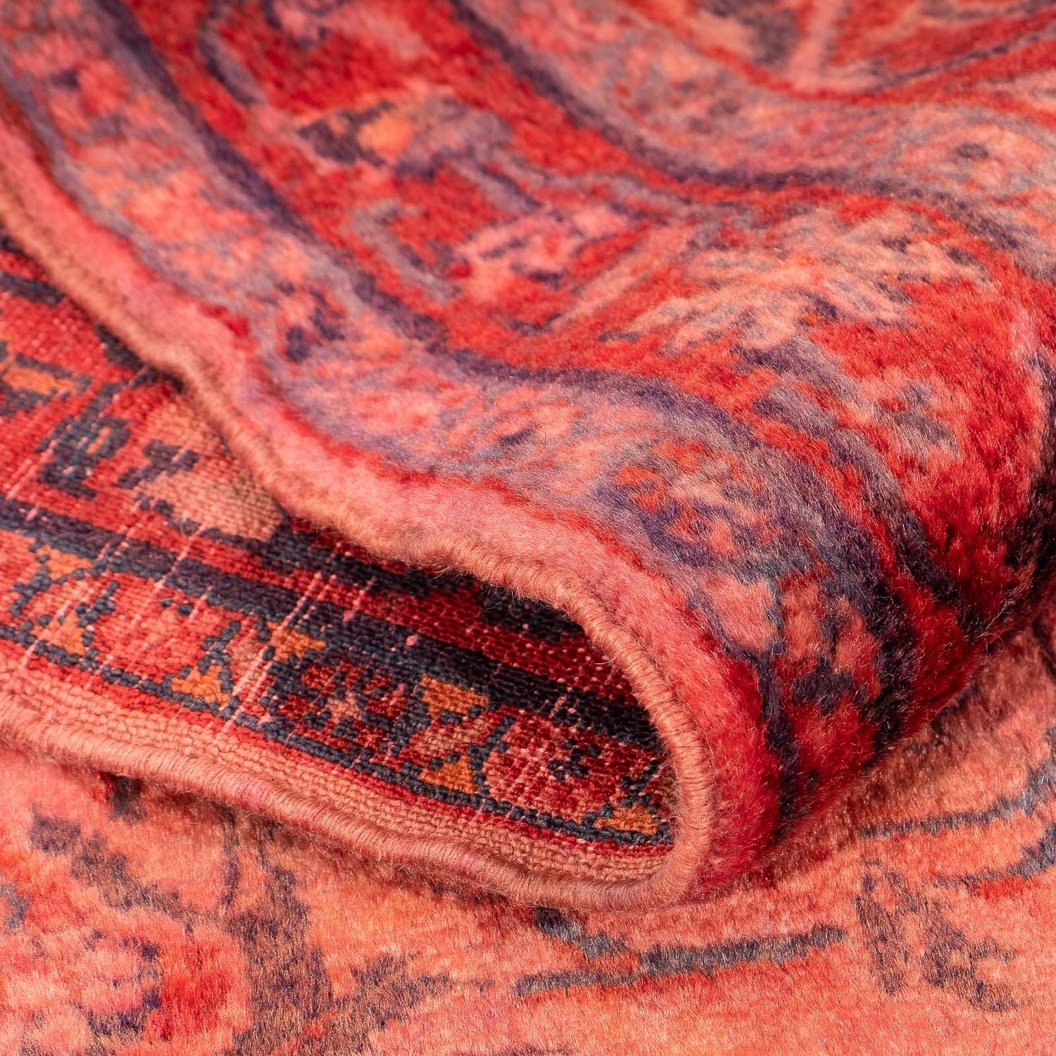 Orientteppich 116 x 72 cm - hellrot