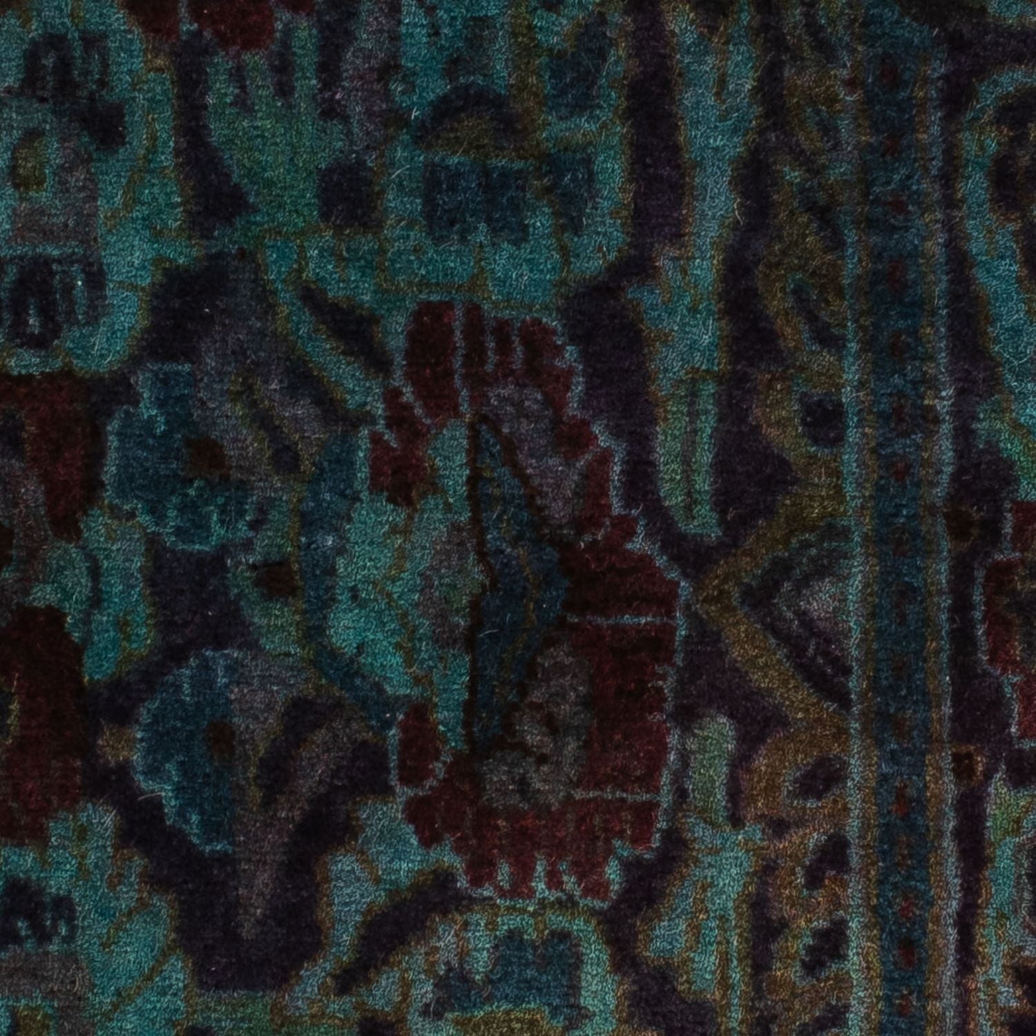 Orientteppich 117 x 65 cm - dunkelblau
