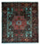 Tapis persan - Nomadic carré  - 108 x 101 cm - multicolore