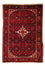 Tapis persan - Nomadic - 159 x 113 cm - rouge foncé