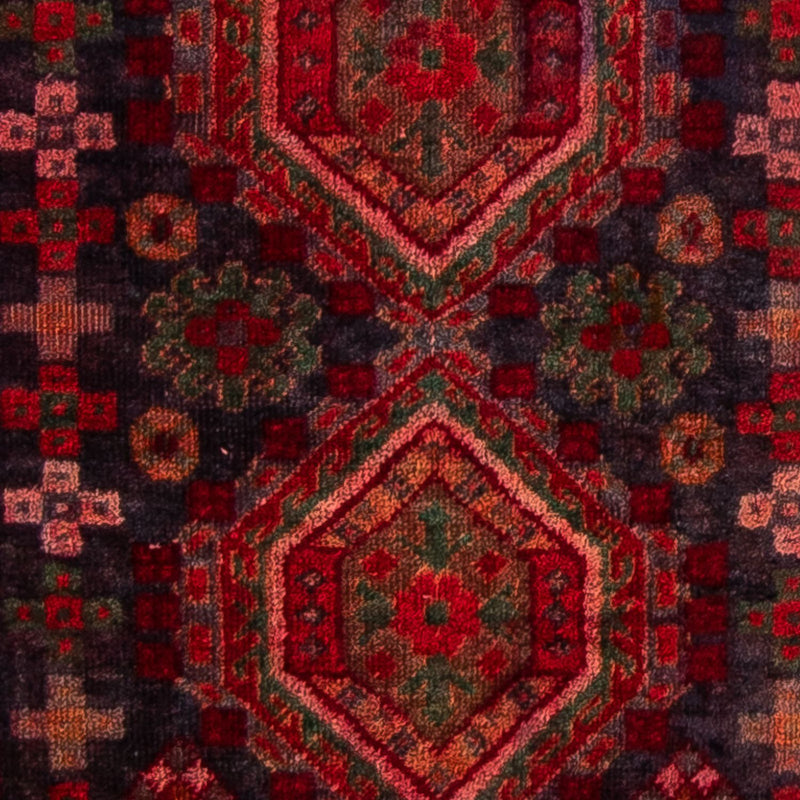 Orientteppich 154 x 78 cm - dunkelrot