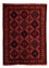 Orientteppich 131 x 104 cm - hellrot