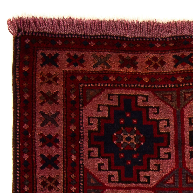 Orientteppich 131 x 104 cm - hellrot