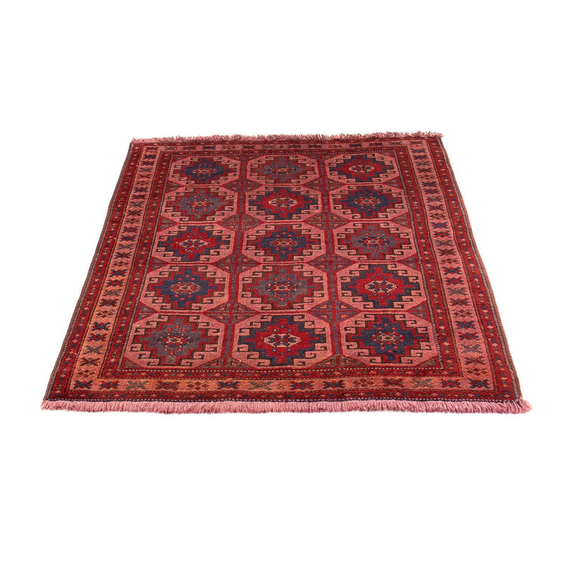 Orientteppich 131 x 104 cm - hellrot
