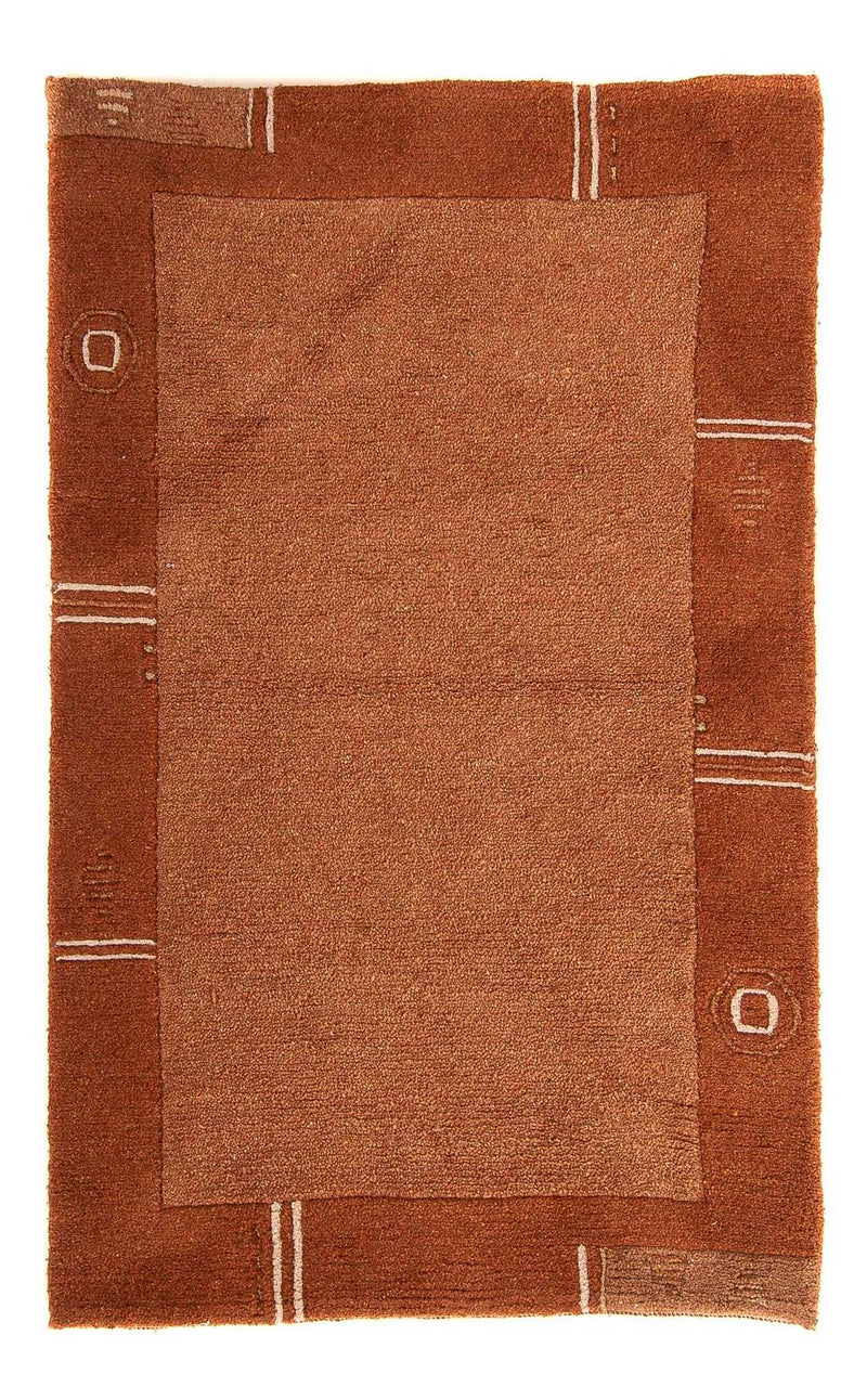Nepal Teppich 156 x 93 cm - braun