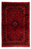 Tapis persan - Keshan - 155 x 100 cm - rouge foncé