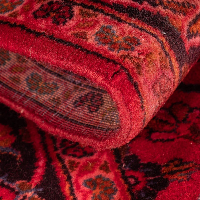 Tapis persan - Keshan - 155 x 100 cm - rouge foncé