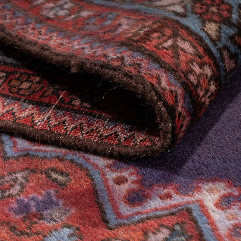 Tapis persan - Nomadic - 150 x 105 cm - bleu foncé