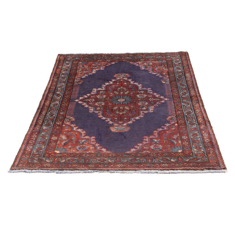 Tapis persan - Nomadic - 150 x 105 cm - bleu foncé