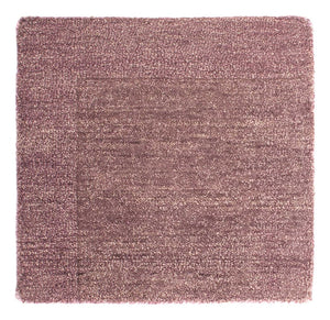 Tapis en laine carré  - 47 x 47 cm - multicolore