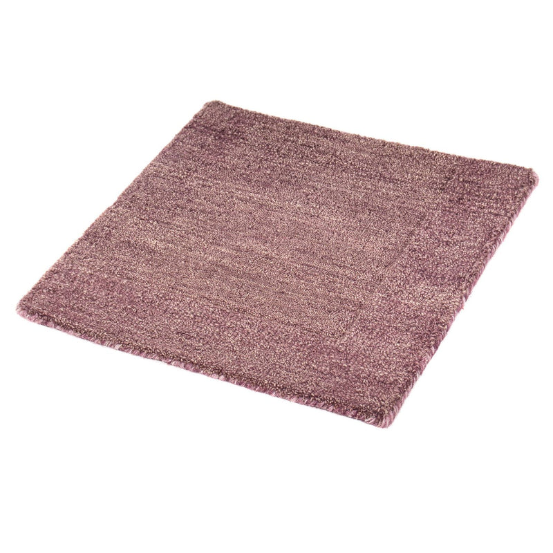 Wollteppich 47 x 47 cm Quadratischer Teppich