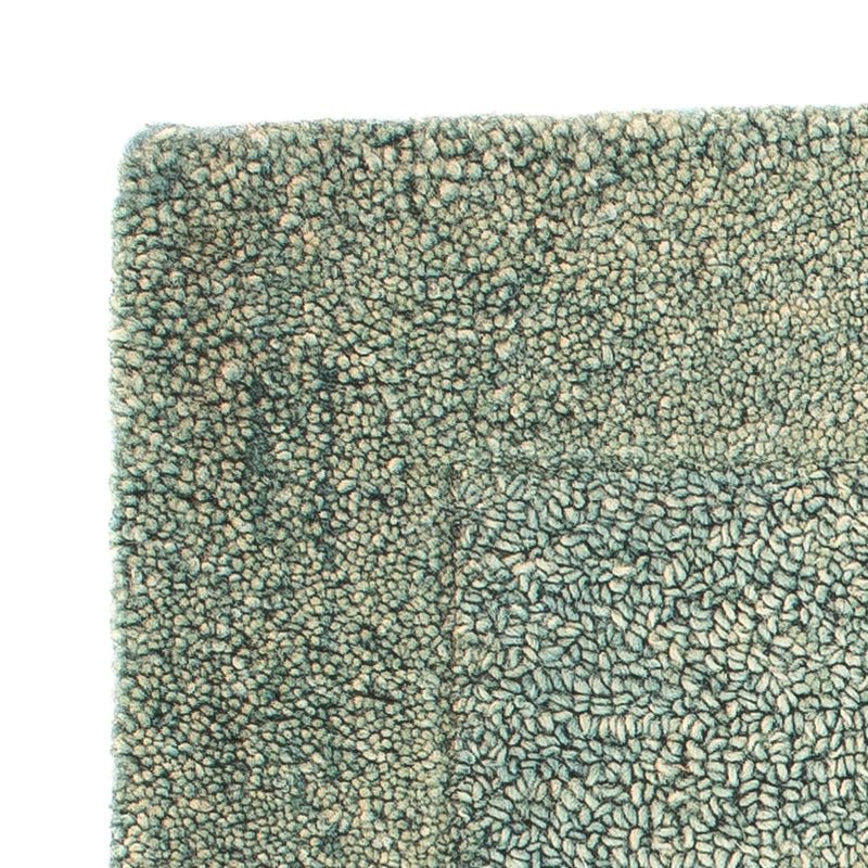 Tapis en laine carré  - 47 x 47 cm - vert