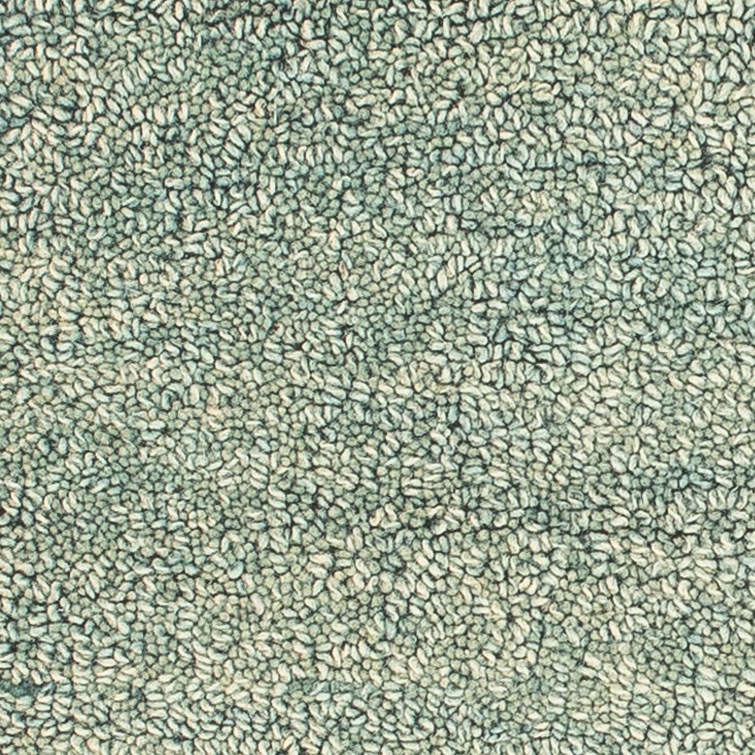 Tapis en laine carré  - 47 x 47 cm - vert