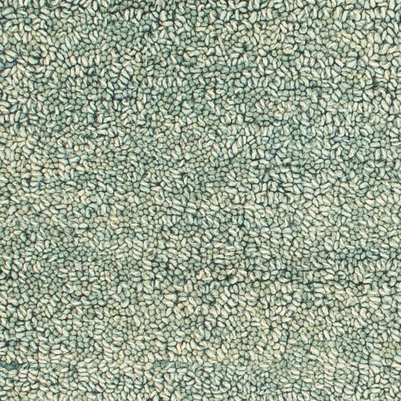 Tapis en laine carré  - 47 x 47 cm - vert