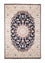 Tapis oriental - Nain - Indus - 200 x 134 cm - bleu foncé
