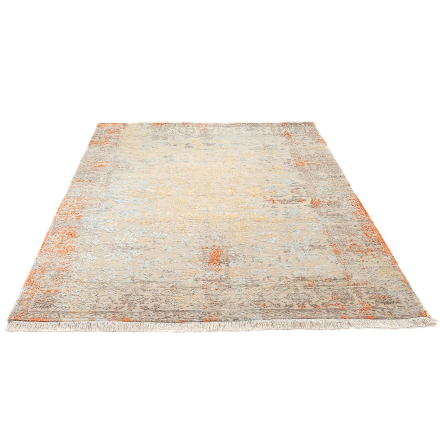 Tapis design - 203 x 153 cm - multicolore