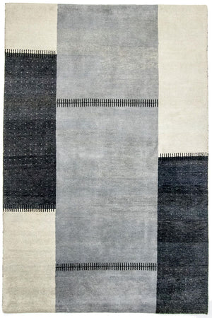 Tapis Gabbeh - Indus - 301 x 199 cm - multicolore
