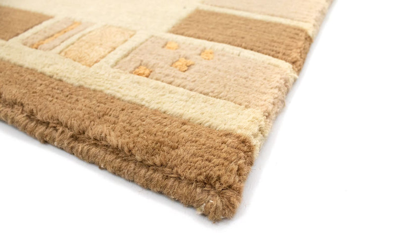 Tapis Népalais - 140 x 70 cm - beige