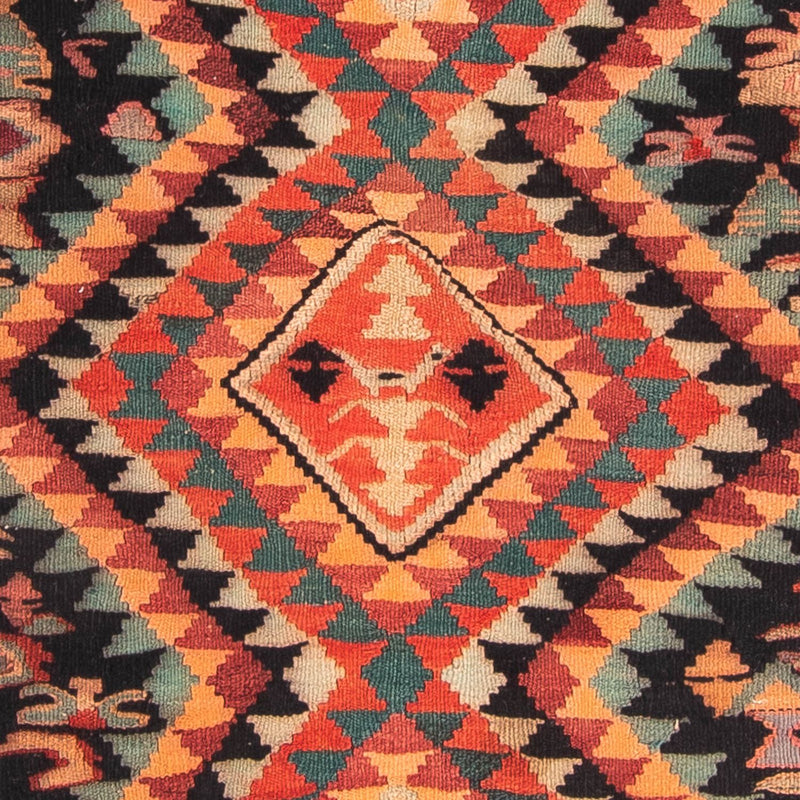 Tapis Kelim - Vieux - 260 x 130 cm - multicolore