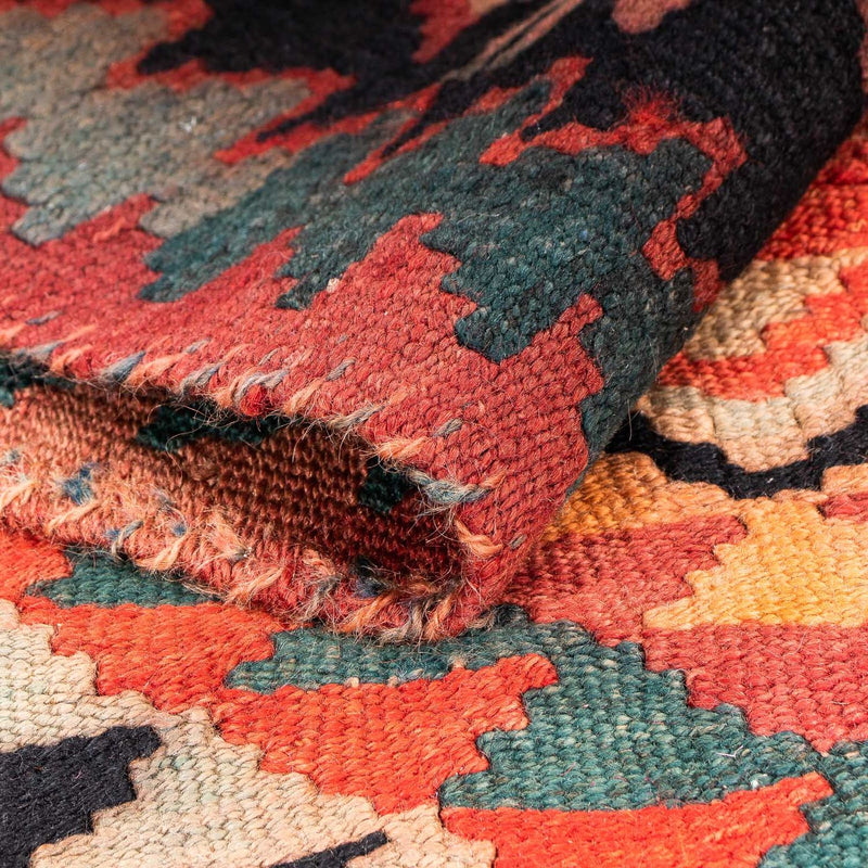 Tapis Kelim - Vieux - 260 x 130 cm - multicolore