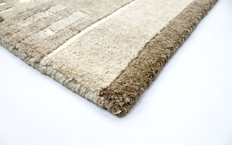 Tapis Népalais - 187 x 120 cm - naturel