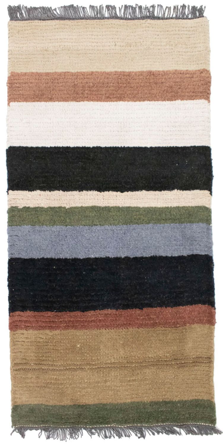 Nepal Teppich 140 x 70 cm - mehrfarbig