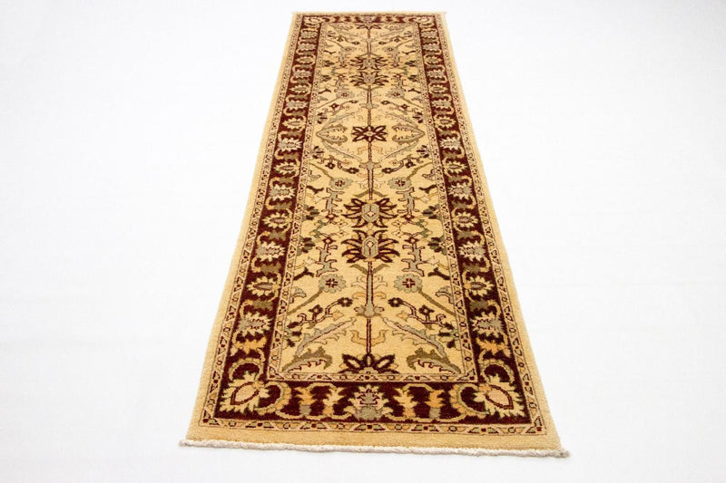 Tapis de couloir Tapis Ziegler - 306 x 80 cm - jaune