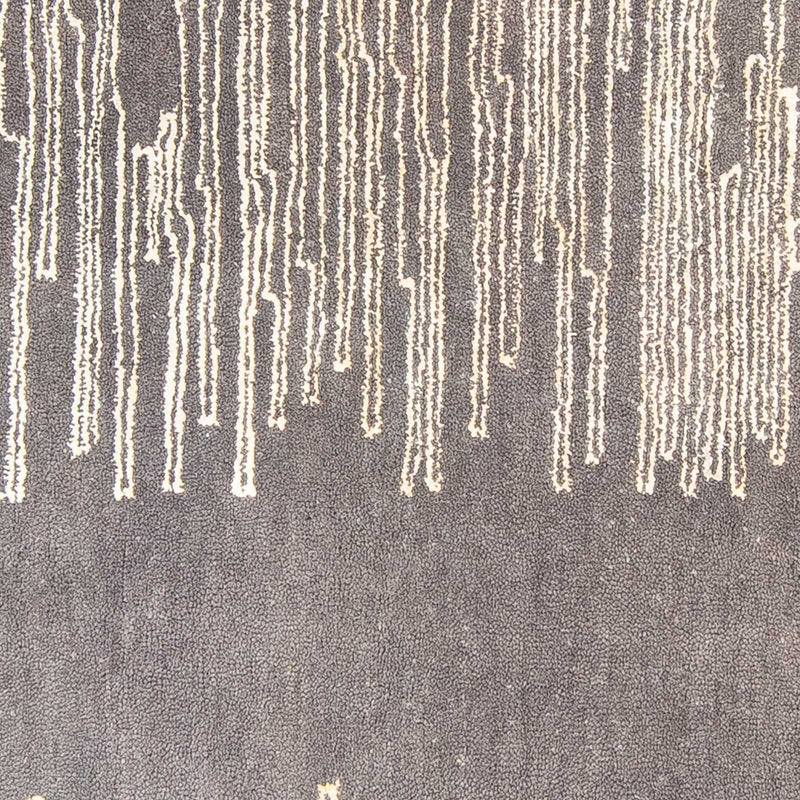 Tapis design - 244 x 151 cm - gris