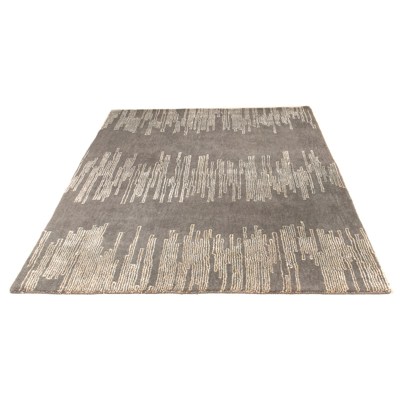 Tapis design - 244 x 151 cm - gris