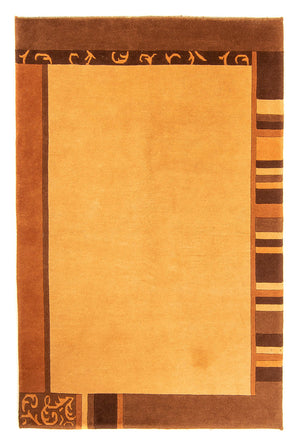 Tapis Népalais - 194 x 142 cm - marron