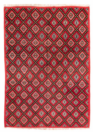 Tapis berbère - 281 x 198 cm - rouge