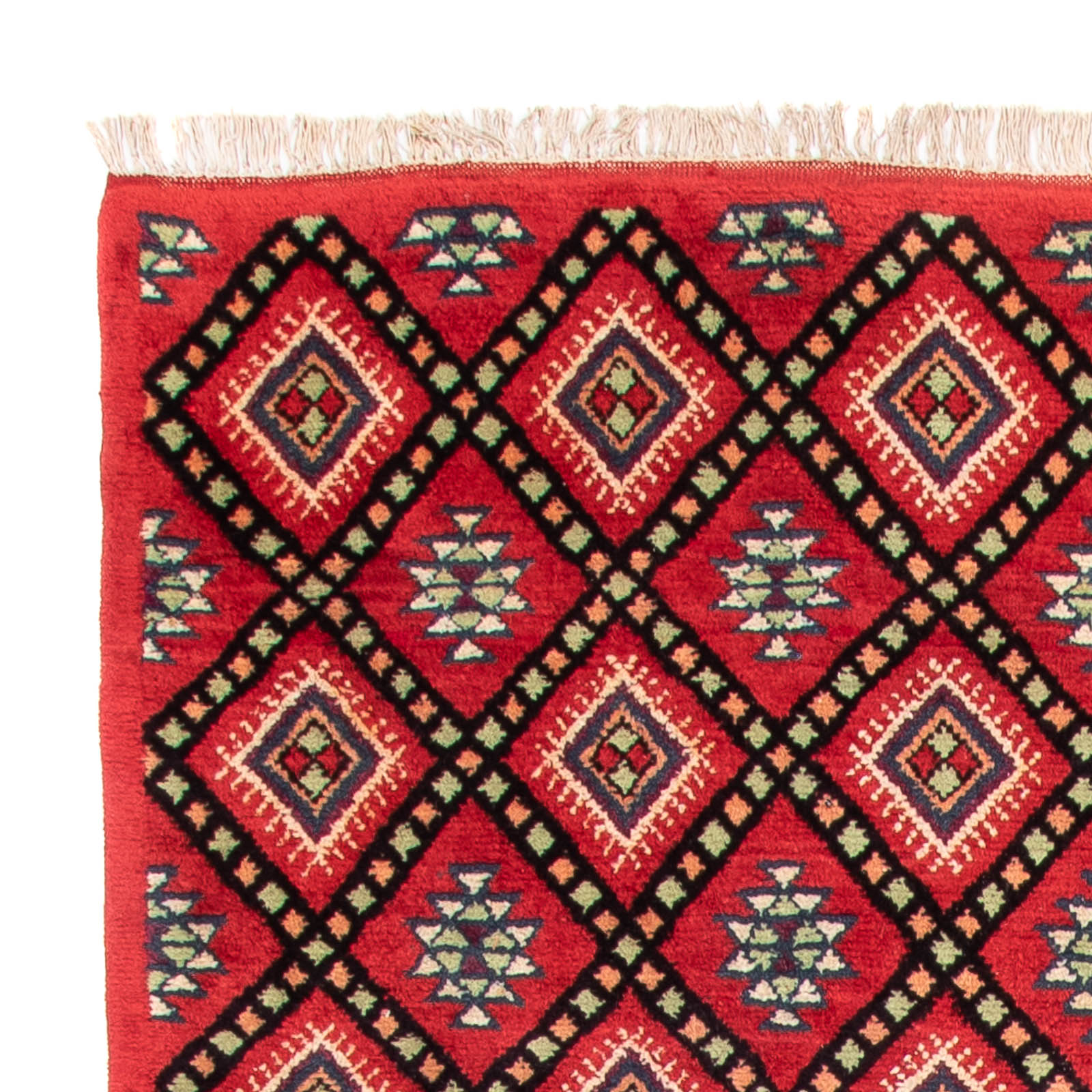 Tapis berbère - 281 x 198 cm - rouge