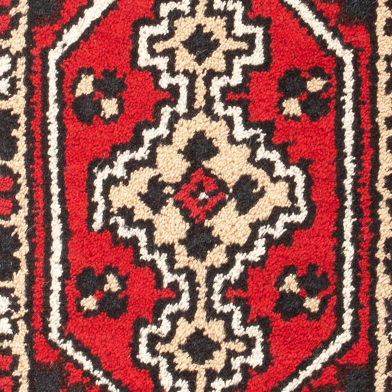 Tapis oriental - 60 x 40 cm - rouge foncé