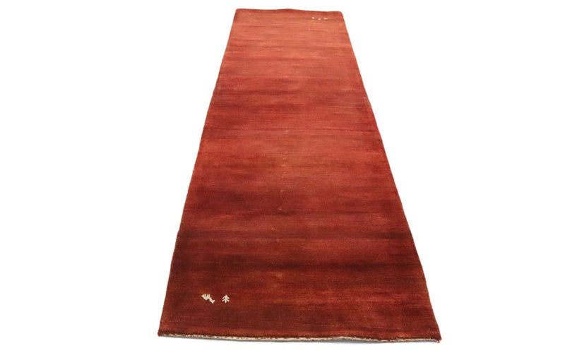 Tapis de couloir Tapis Gabbeh - Loribaft Persan - 280 x 81 cm - marron