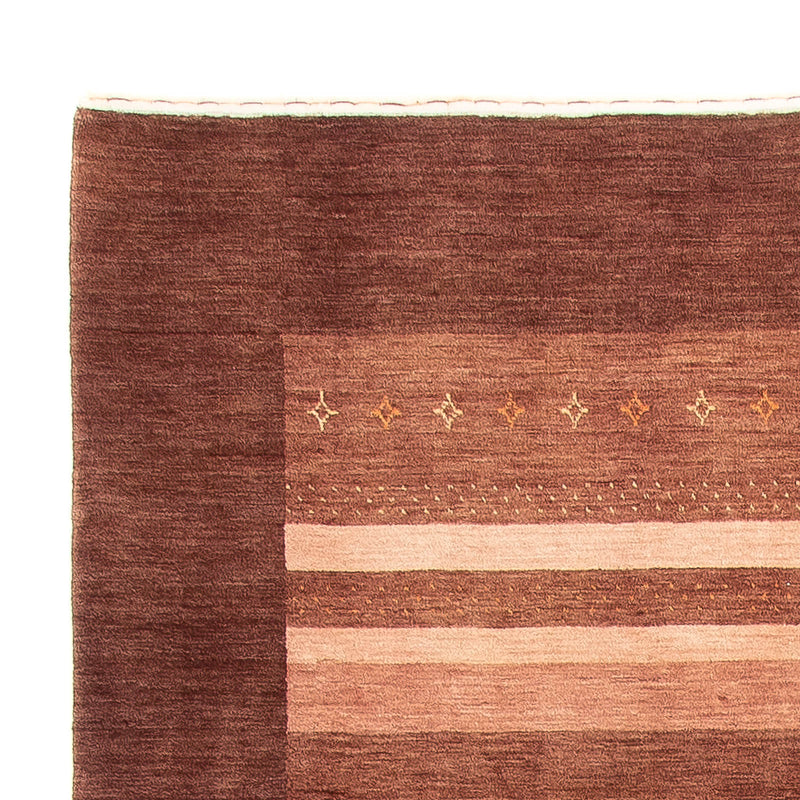Tapis Gabbeh - Loribaft Indus - 247 x 172 cm - marron