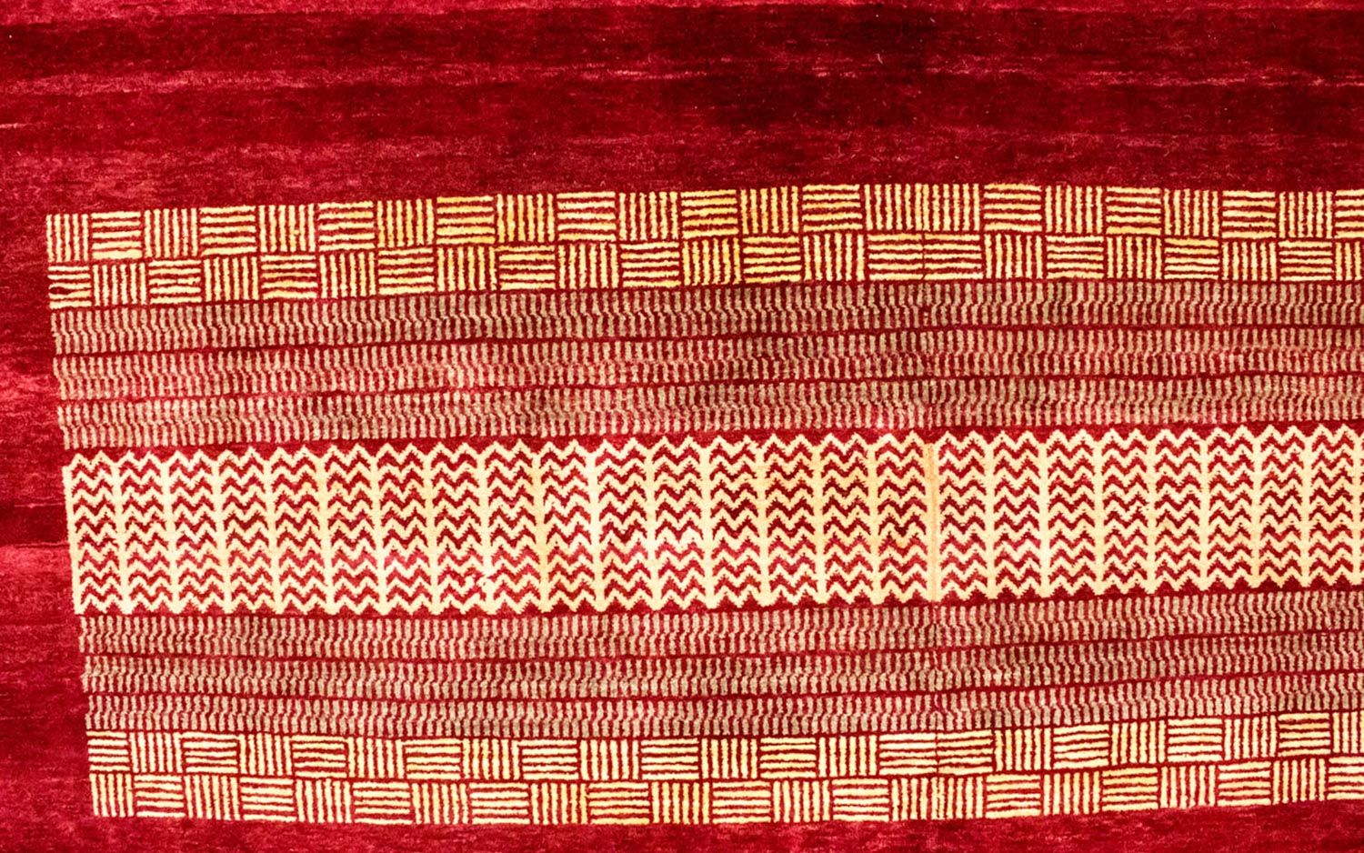 Tapis Gabbeh - Loribaft Persan - 297 x 202 cm - multicolore