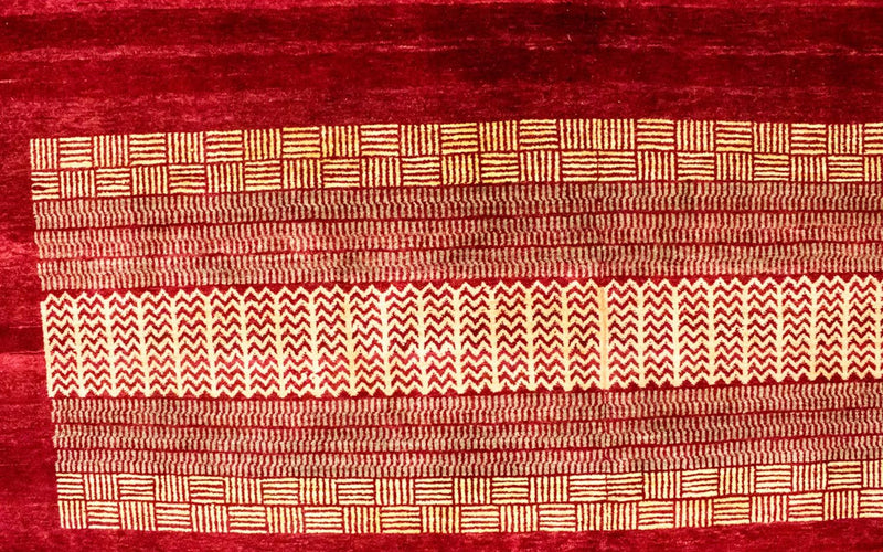 Tapis Gabbeh - Loribaft Persan - 297 x 202 cm - multicolore